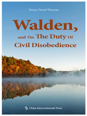 cover image of Walden, and On The Duty Of Civil Disobedience(瓦尔登湖）